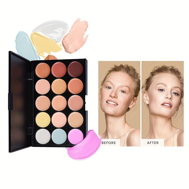 1 Set POPFEEL Complete Makeup Kit for Beginners - All-in-One Cosmetic Gift Set with Eyeshadow Palette, Lipsticks, Foundation, Eyebrow Pencil, Eyeliner, Brushes, and Makeup Bag - Versatile Shades for Everyday Look